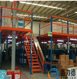 【無錫倉儲貨架廠供應二層閣樓貨架鋼結構平臺貨架】_